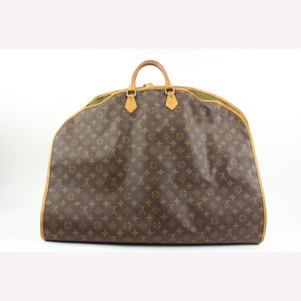 Louis Vuitton Monogram Porte Habits Housse Garment Carrier Cover Upcycle Ready - Picture 8 of 12